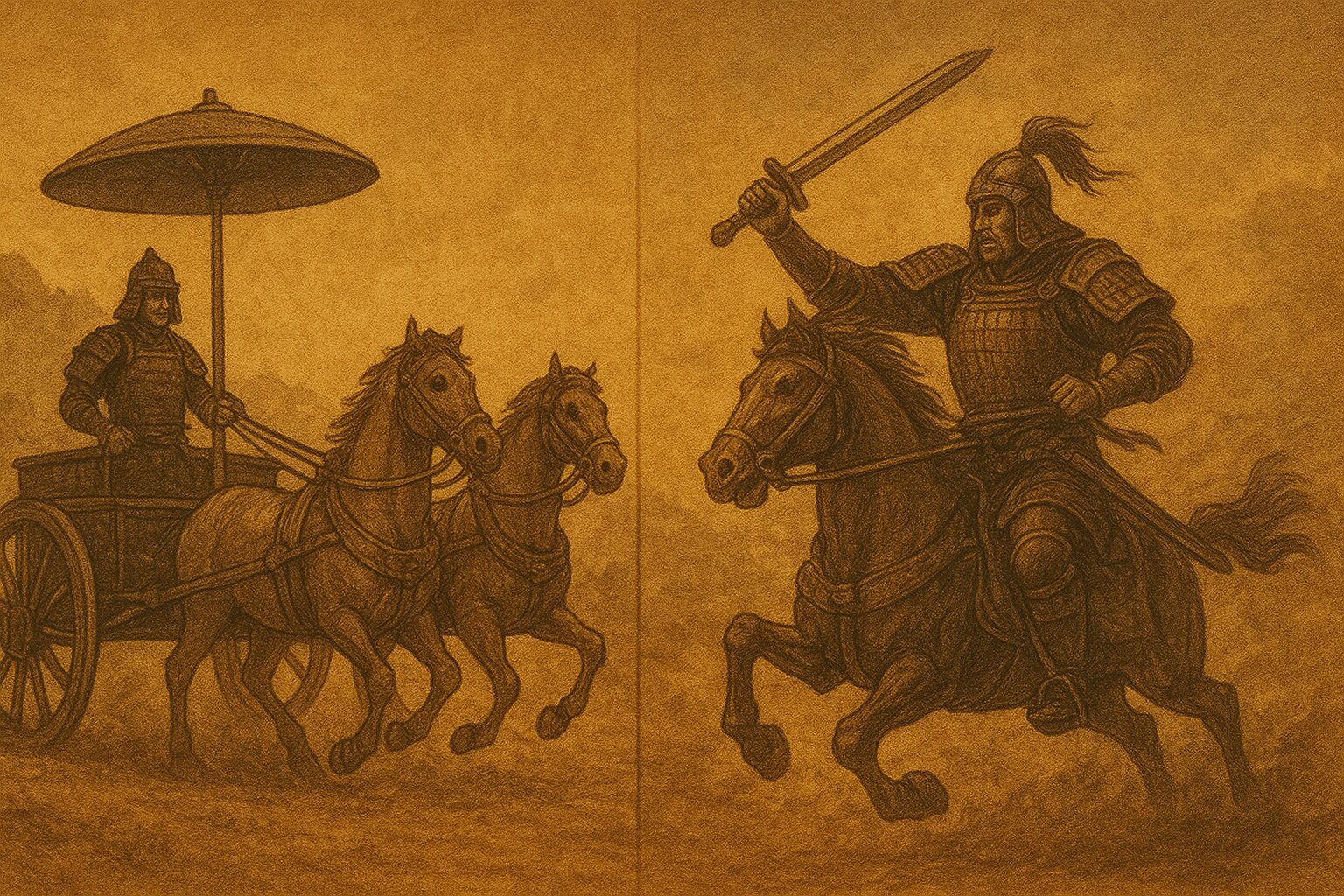 キングダムと三国志どっちが古いかキャラで見る